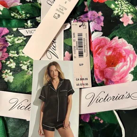 Victoria’s secret Satin short pj set - Picture 2 of 2